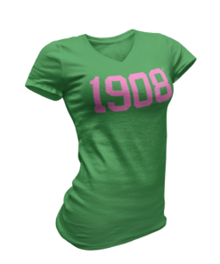 1908 Bold Letter T-Shirt - Green
