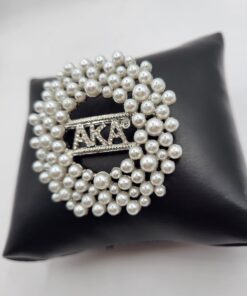 Pearl Cluster Lapel Pin