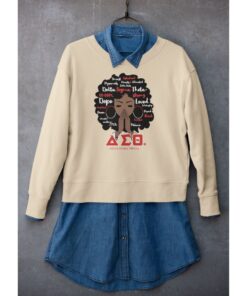 Afro Girl Cream Sweatshirt
