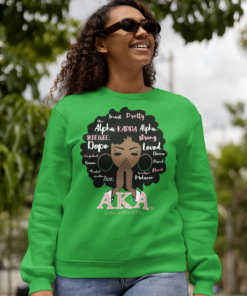 Afro Girl Sweatshirt
