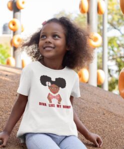 Diva Like My Mommy T-Shirt - White