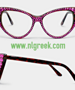 Cat Eye Glasses-Fuschia