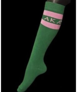 Pretty Girl Green Calf Socks