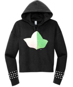 Two-Tone Ivy Crop Sweatshirt