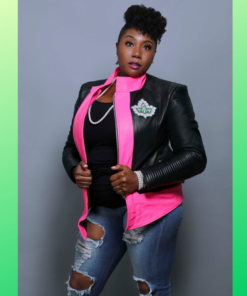 Pretty Girl Leather Moto Jacket