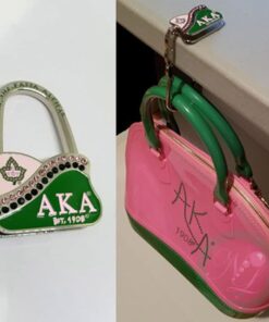 Pretty Girl Purse Charm Holder