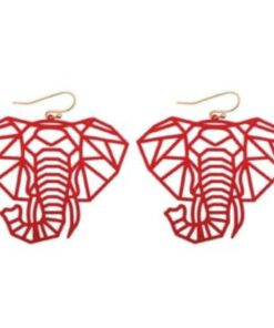 Elephant Fish Hook Earrings