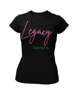 Custom Legacy T-Shirt - Black