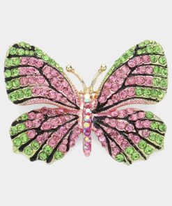 Detailed Butterfly Brooch