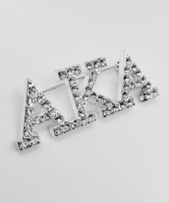 Silver AKA Pin Crystal Pin