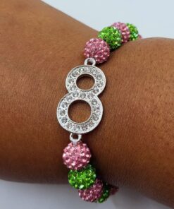 #8 Rhinestone Glitter Bracelet