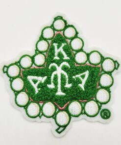 20 Pearls Ivy Chenille Patch