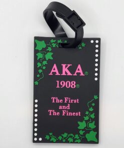 The First & Finest Luggage Tag -Hot Pink