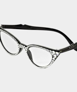 Crystal Bling Cateye Readers