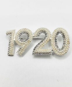 1920 Pearl & Silver Pin