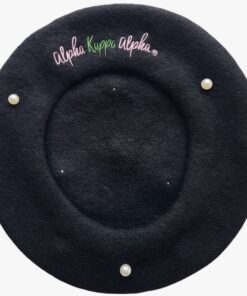 Alpha Kappa Alpha Beret - Black