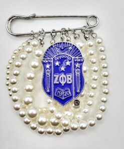 ZPB Pearl Hanging Brooch
