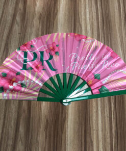 Pretty in Puerto Rico Clacking Fan